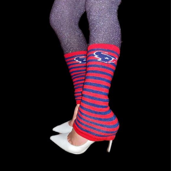 NFL - Texans Navy & Red Leg Warmers